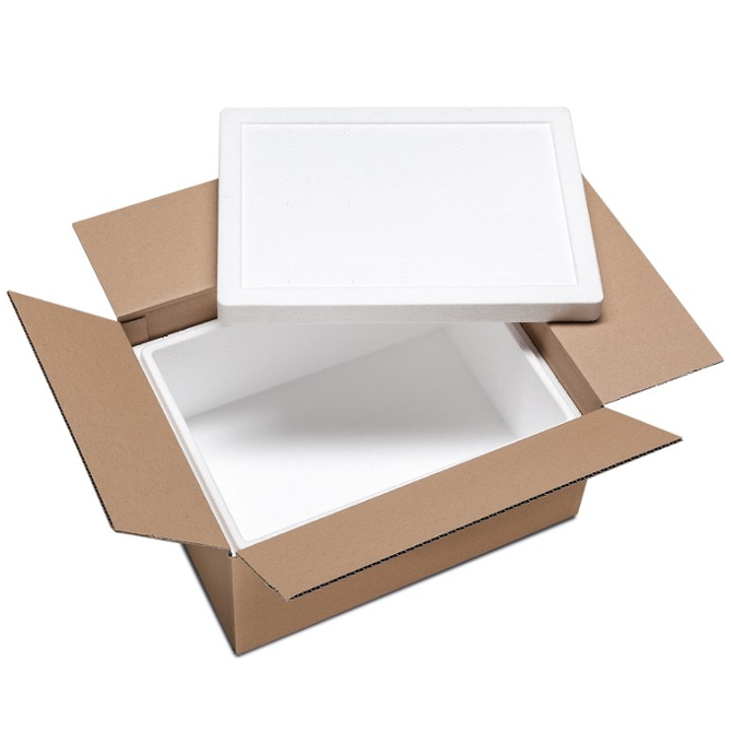 Carton pour boîte isolante 16,0L "209", 490x275x240mm