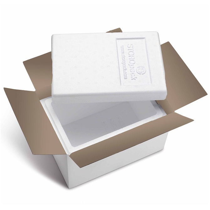 Carton pour boîte isolante 1,5L "265", 215x170x120mm