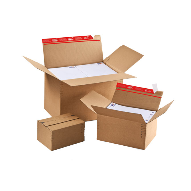 Emballages postaux, de cartons pour colis et boites d'envoi